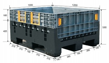 1210C Folding Container