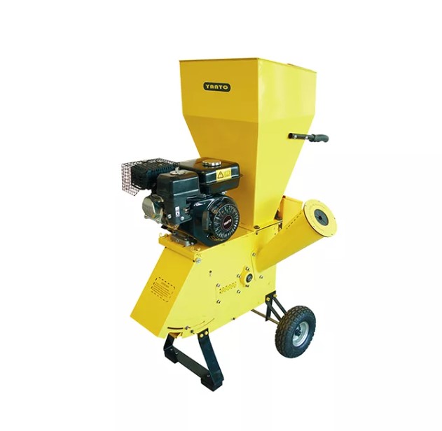 Gasoline 6.5HP Wood Chipper Garden Leaf Shredder