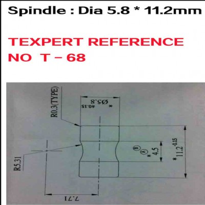 T-68 Spindle Dia 5.8x11.2 (99 Grade)