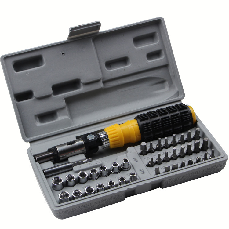 41 piece bit and socket set