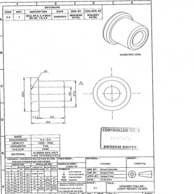 T-266 Collar OD 7.5,ID4(95 Grade)