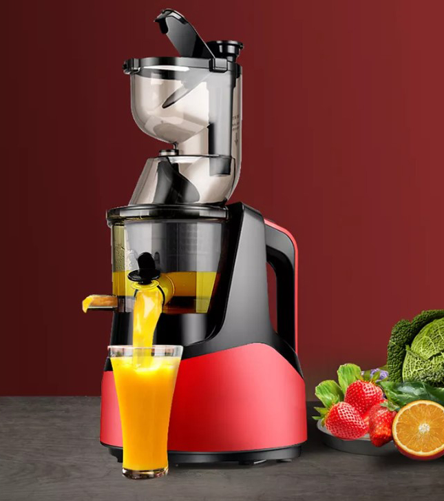 Electric Big Mouth Smoothie Orange Fruit Vegetable Slow Juicer